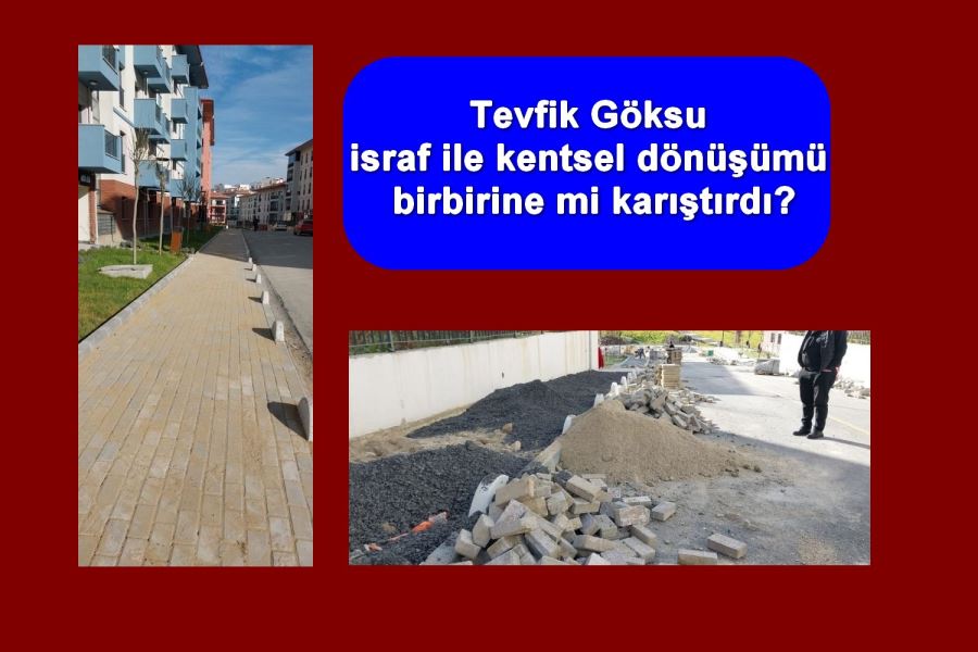 TOKİ Yaptı, Erdoğan Onayladı, Göksu Yetersiz Buldu ve Yıktı, Yeniden İhale Etti!