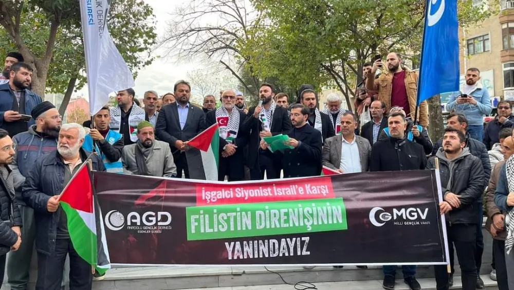 Esenler AGD&MGV’den Filistin’e destek