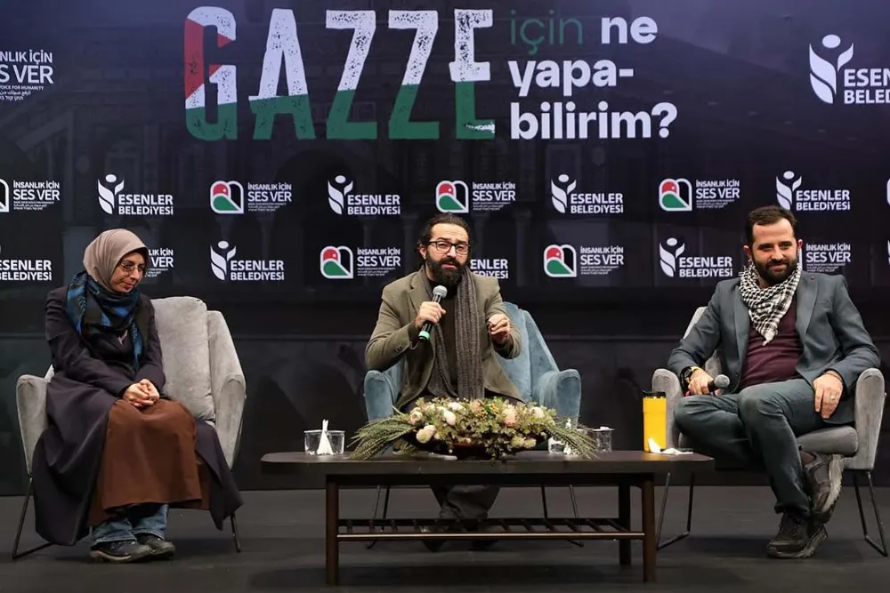 Esenler Belediyesi Gazze için panel düzenledi