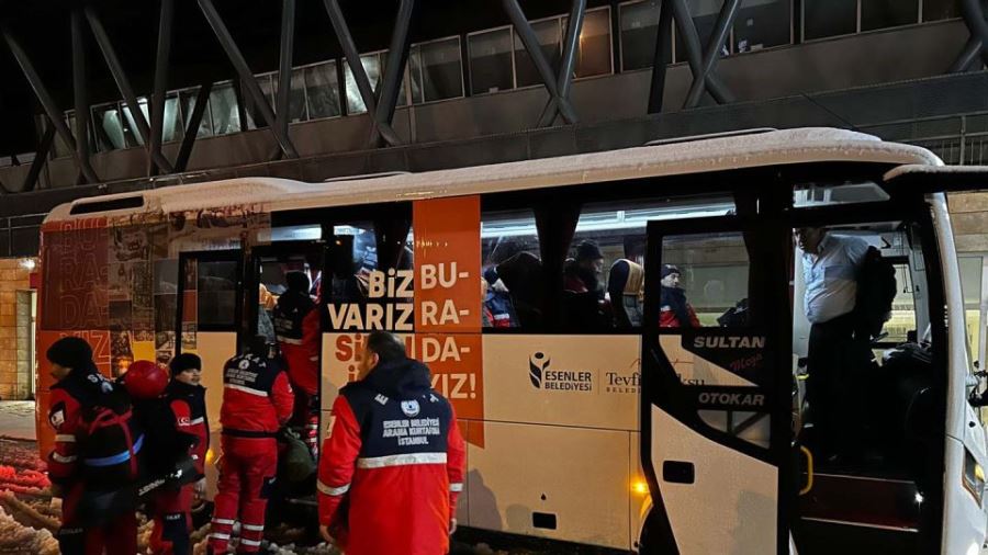 ESENLER YARALARI SARMAK İÇİN SEFERBER