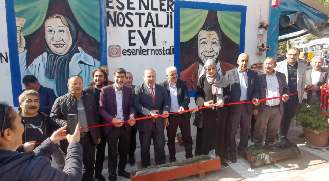 ESENLER’DE NOSTALJİ’NİN ADRESİ NOSTALJİ EVİ AÇILDI