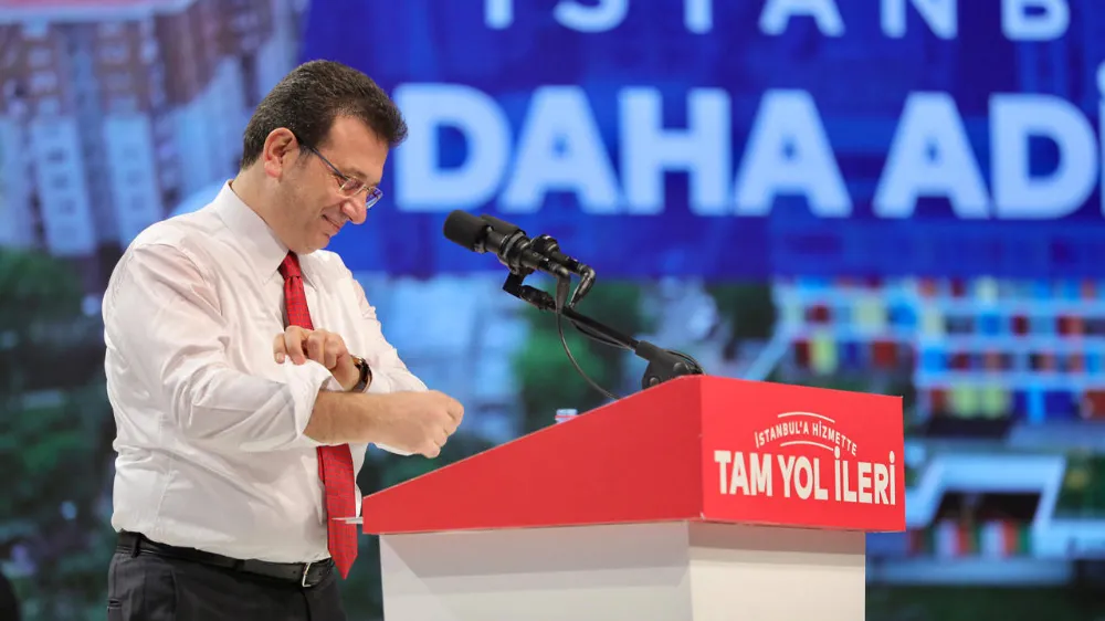 Ekrem İmamoğlu yerel seçim startını verdi: İstanbul
