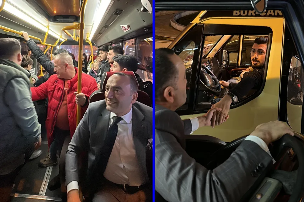 Dalkıran Orucunu, Minibüs Yolcularıyla Birlikte Açtı