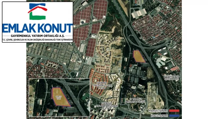 Emlak Konut GYO İstanbul Esenler Atışalanı 4. Etap ihalesine 4.7 milyarlık teklif