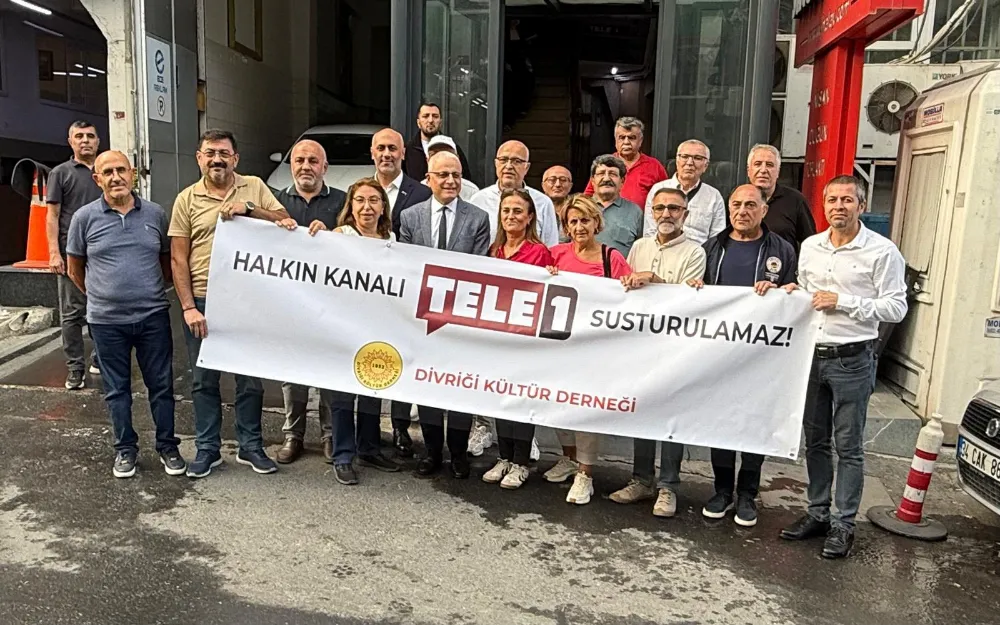 Divriği Kültür Derneği’nden TELE1’e Destek Ziyareti