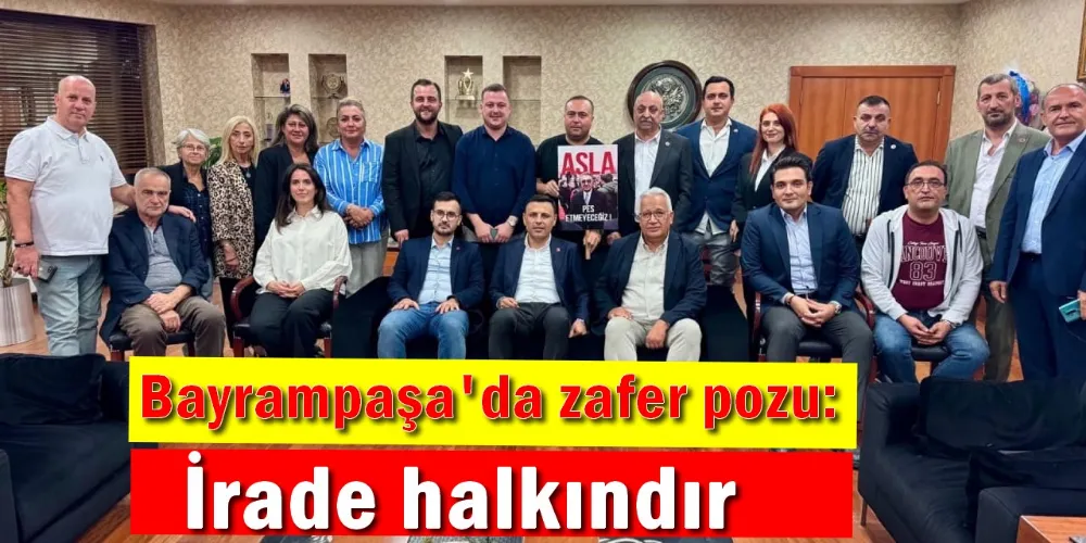 Bayrampaşa’da CHP’nin adayı İbrahim Kahraman başkanvekili oldu