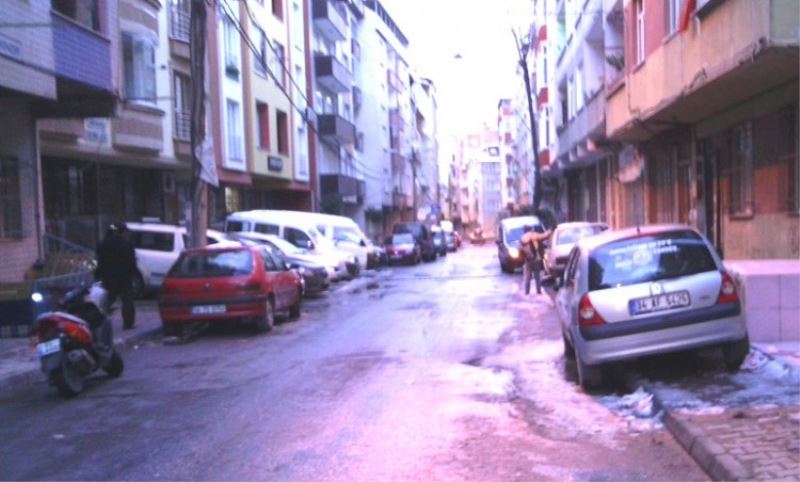 Vatandastan Kaldirim isgaline tepki