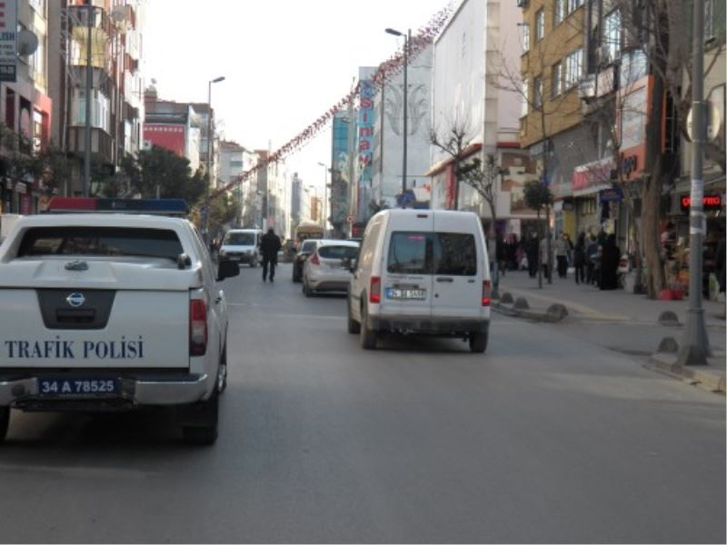 Atisalan Caddesinde Tek Yön Basladi