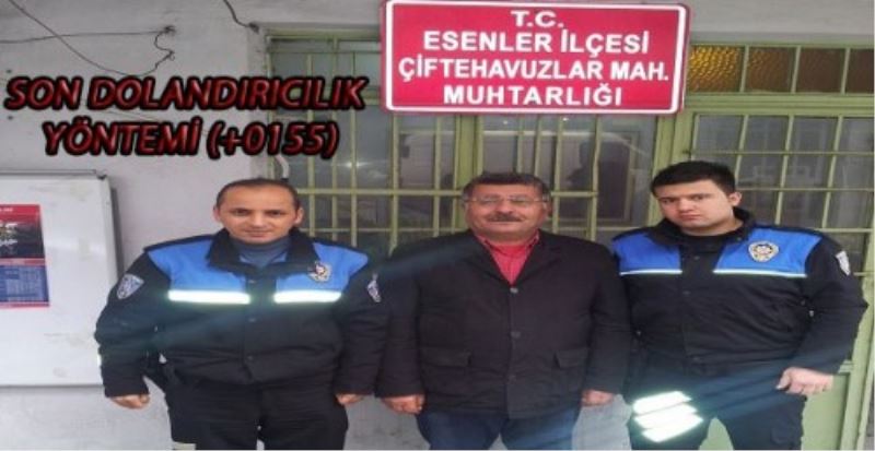 EMNIYET`DEN TELEFON DOLANDIRICILIGI UYARISI