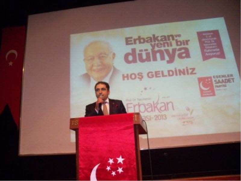 Necmettin Erbakan Etkinliklerle Anildi
