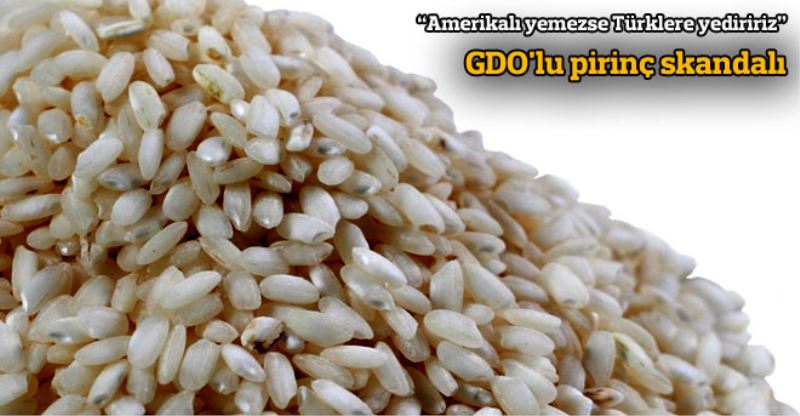 GDO`lu pirinç skandali son anda önlendi