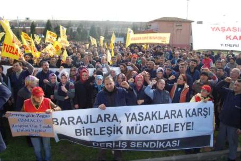 Tuzla isçileri;sendikalasma,direnis,grev