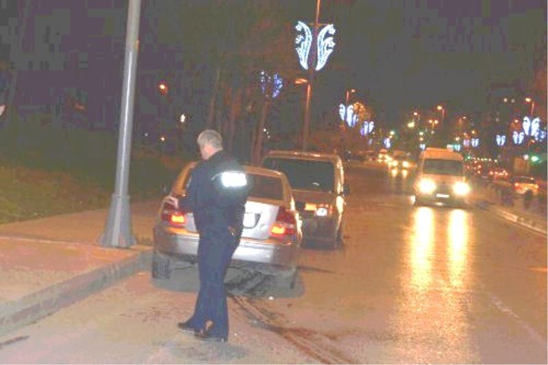 Polisten kaçarken kaza yapti yakalandi
