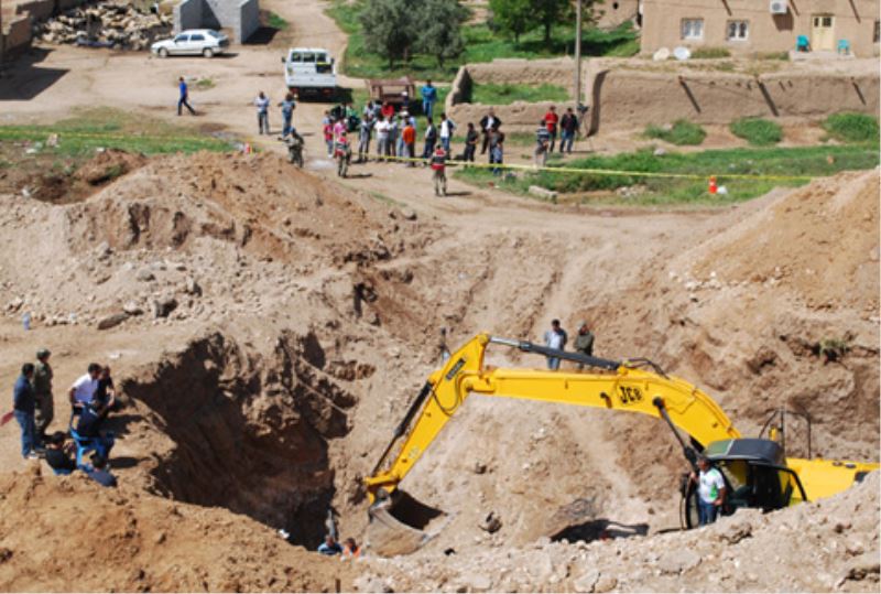 Mardin`deki `ölüm kuyusu`ndan insan kemikleri çikti