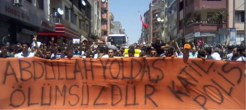 Antakya`da binler Abdullah için yürüyor