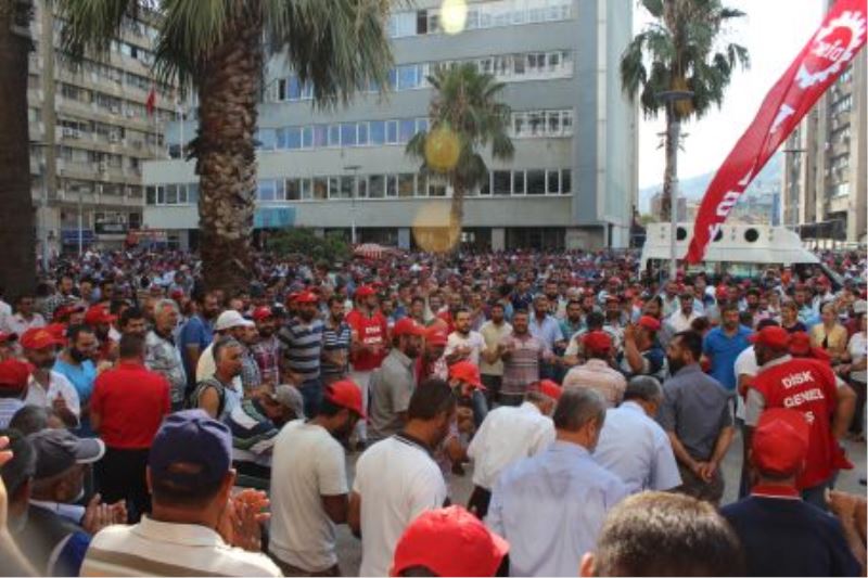 ﻿      Izmir`de 10 bin isçi yarin grevde