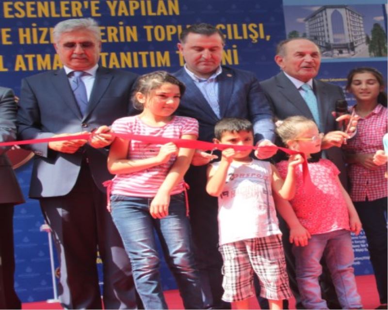 Topbas Esenler`e Yaptigi Yatirimlari Açti
