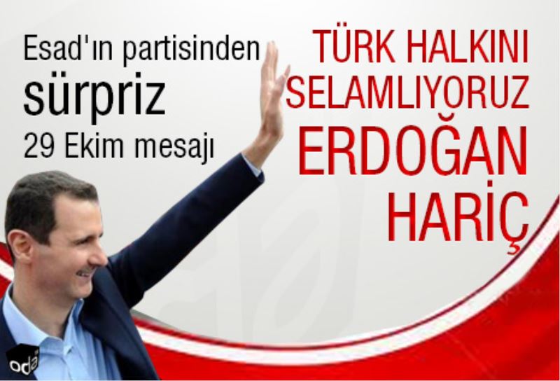 Türk halkini selamliyoruz Erdogan hariç