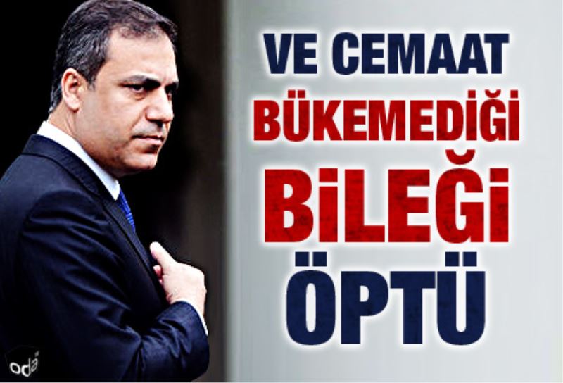 Ve Cemaat bükemedigi bilegi öptü.