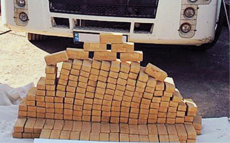 Esenler`de 80 kilo 100 gram eroin ele geçirildi