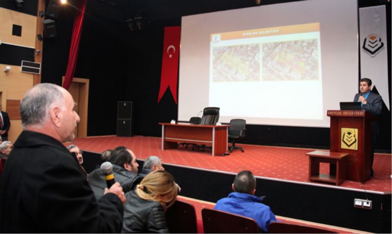 Birlik Mah.320 Parselde ifraz çalismasi