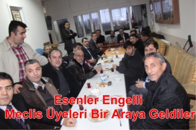 Esenler Engelli Meclis Üyeleri Bir Araya Geldiler