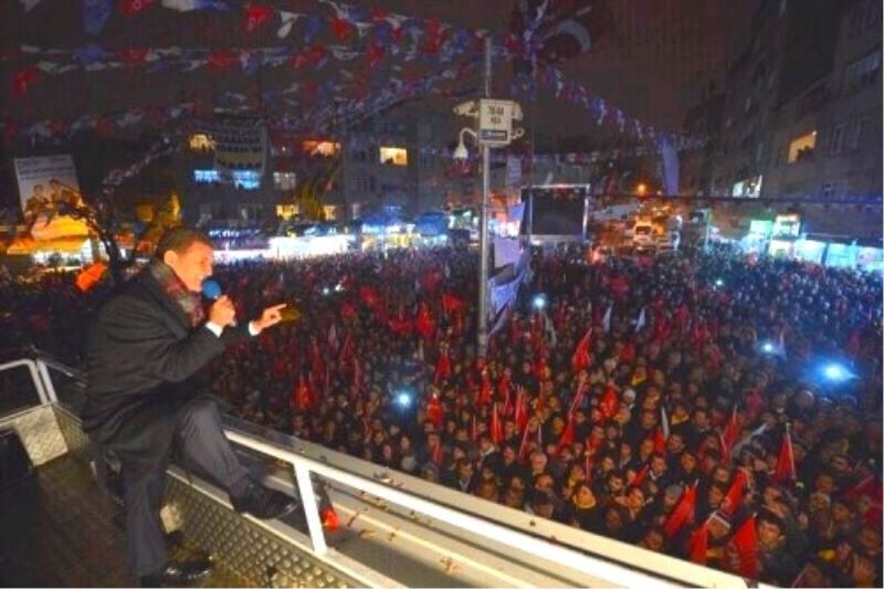 Sarigül,` Istanbul`da degisime hazir, Esenler` de degisime hazir`