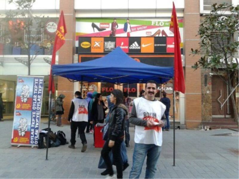 TKP Esenlerde SEÇIM standi açti!