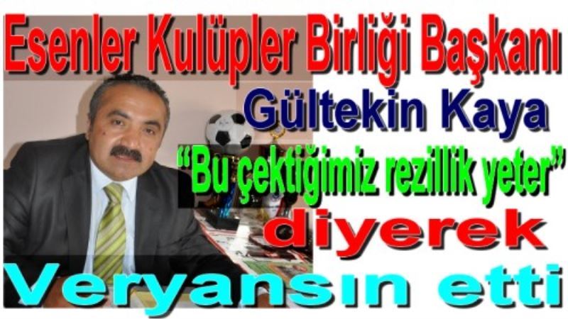 ?Bu çektigimiz rezillik yeter?