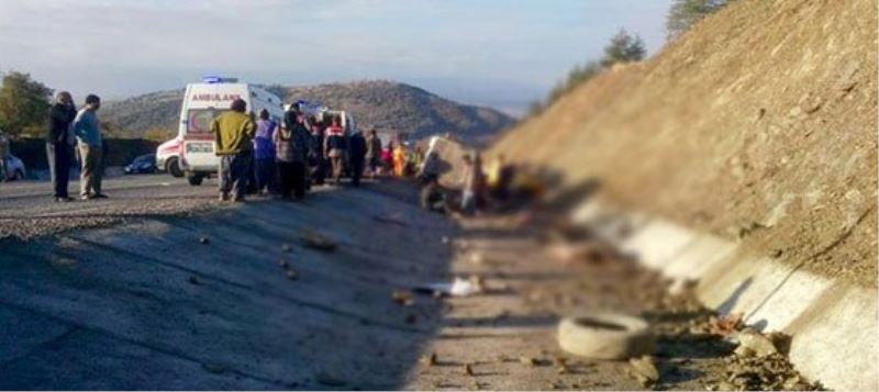 `Isçi katliami` gibi trafik kazasi