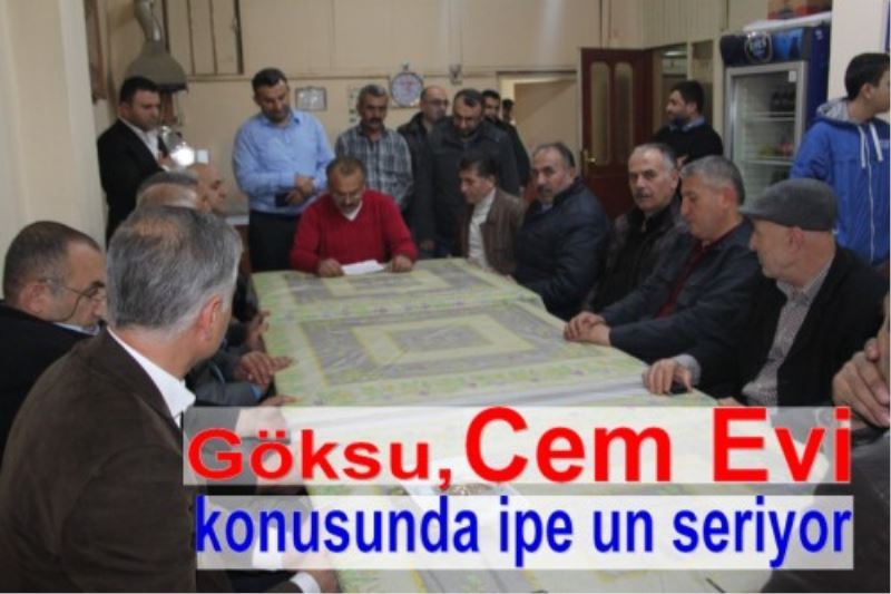 Göksu, Cem Evi konusunda ipe un seriyor