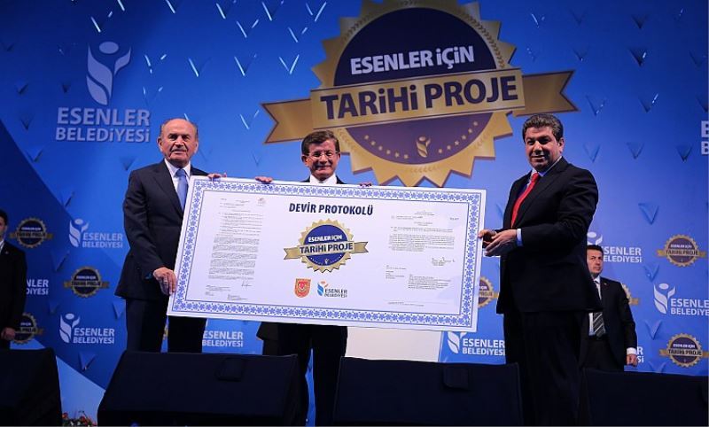 Basbakan`dan Esenler`e Tarihi Müjde