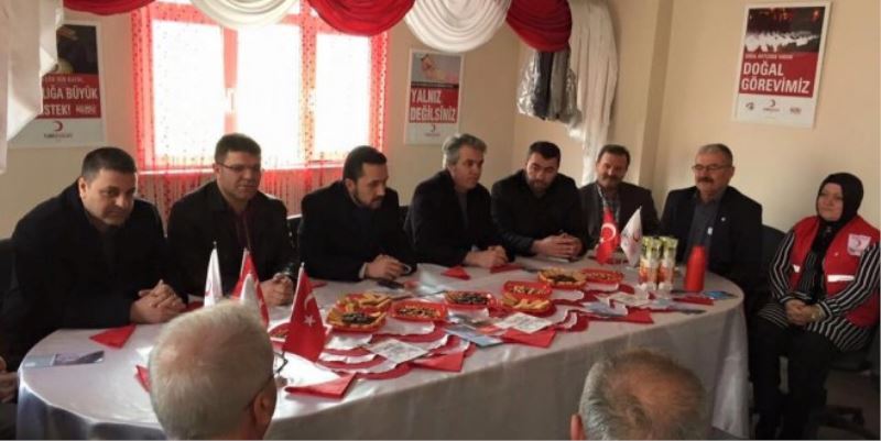 Esenler Muhtarlarindan, Kizilay`a Ziyaret