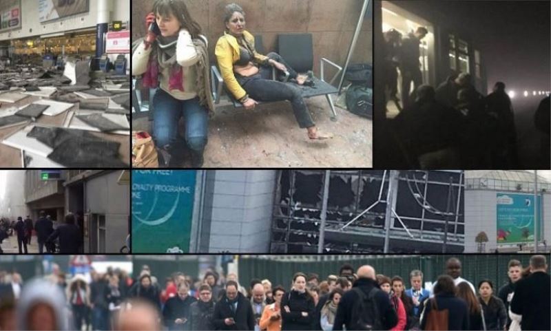 Belçika`da havalimani ve metroya bombali saldiri: En az 34 ölü