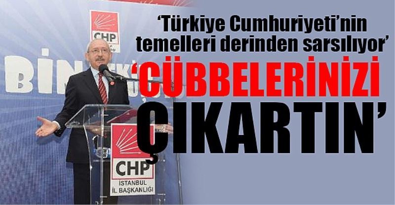 Kiliçdaroglu, Erdogan ile birlikte gezilere katilan yüksek yargi mensuplarina sert çikti