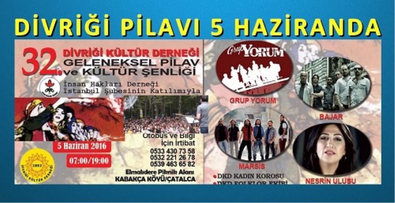 DIVRIGI PILAVI 5 HAZIRANDA