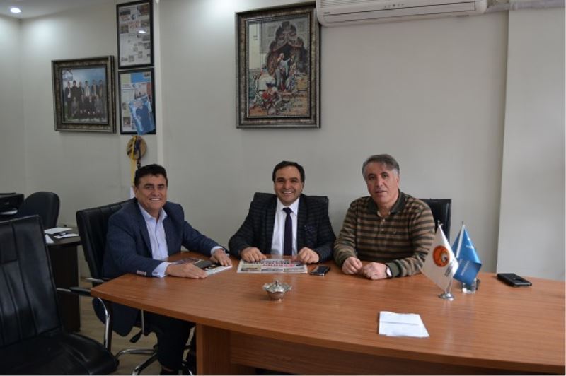 Baskan Sahin Gazetemizi Ziyaret Etti