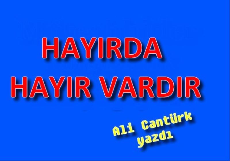 Hayirda Hayir Vardir