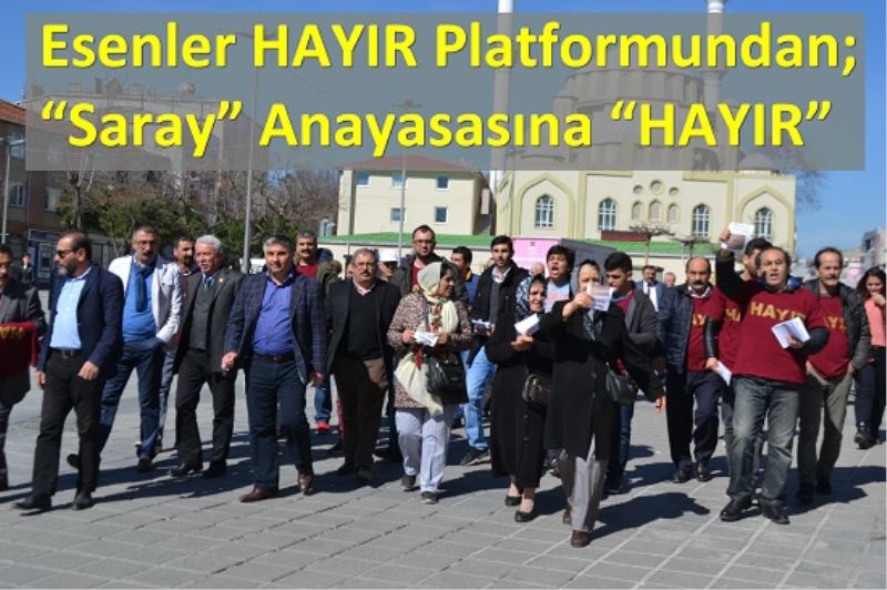 Kirmizi,?Saray? Anayasasina ?HAYIR?