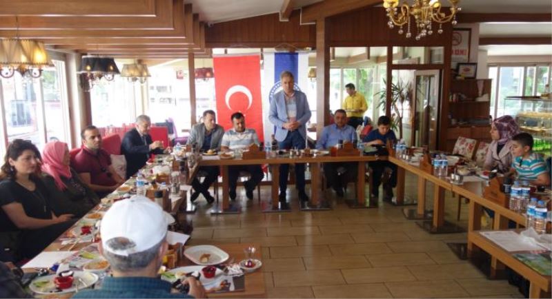 RIDEF Esenle`de Basin Mensuplari ile bir araya geldi