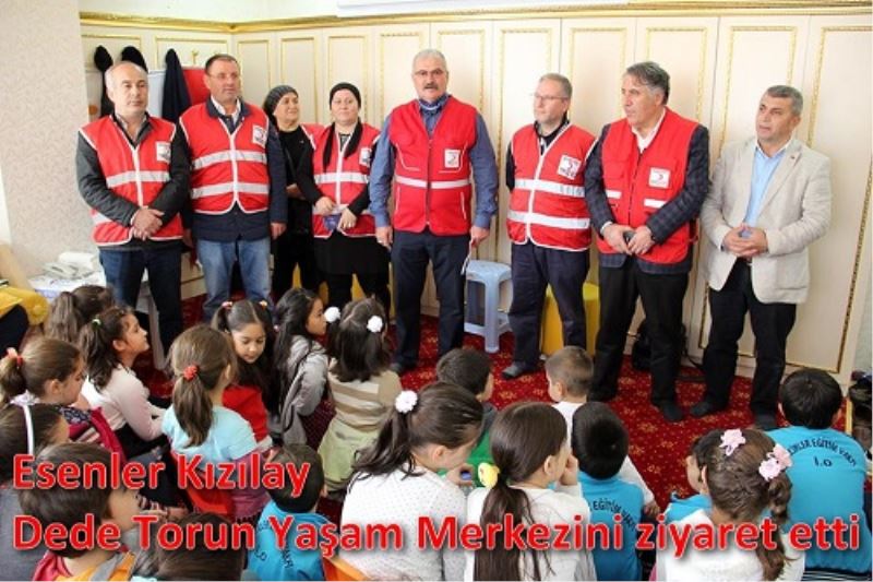 Esenler Kizilay Dede Torun Yasam Merkezini ziyaret etti