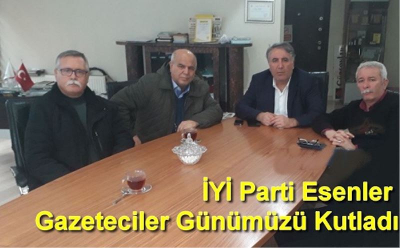 IYI Parti Esenler Gazeteciler Günümüzü Kutladi
