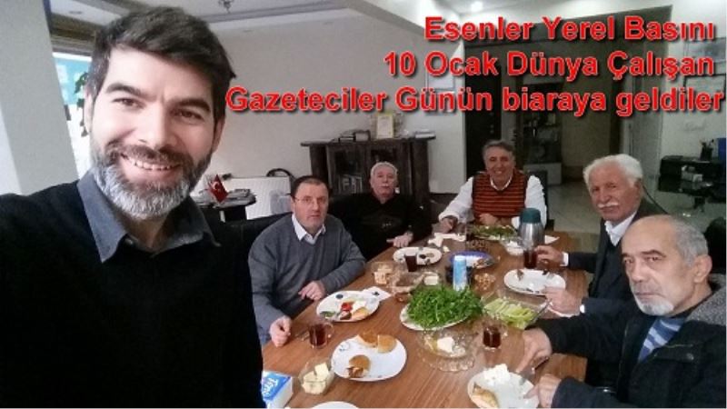 Esenler Yerel Basini Gazeteciler Gününde Bir Araya Geldiler