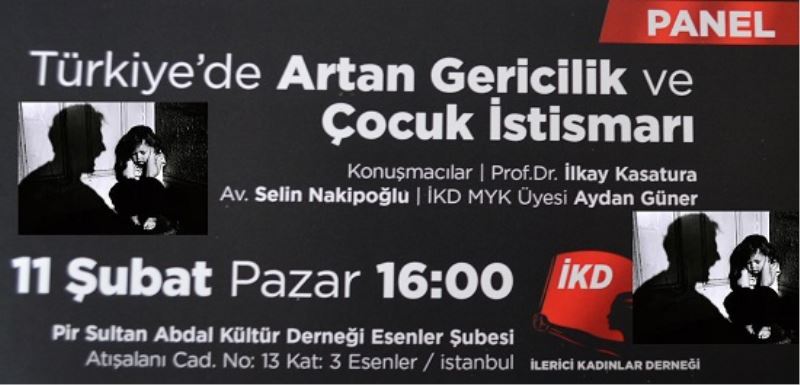 IKD`den Esenler`de Gericilik ve çocuk istismari Paneli