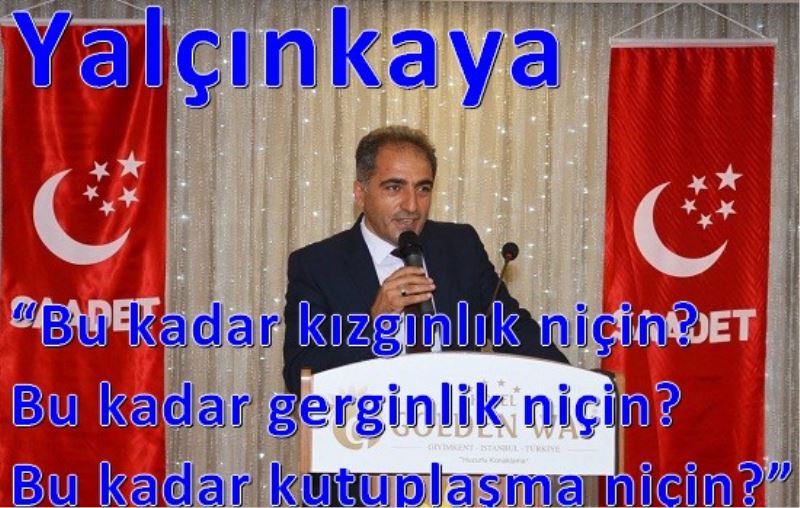 `bu kadar kizginlik niçin?Bu kadar kutuplasma niçin??