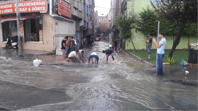 Esenler`lilerin yagmur çilesi