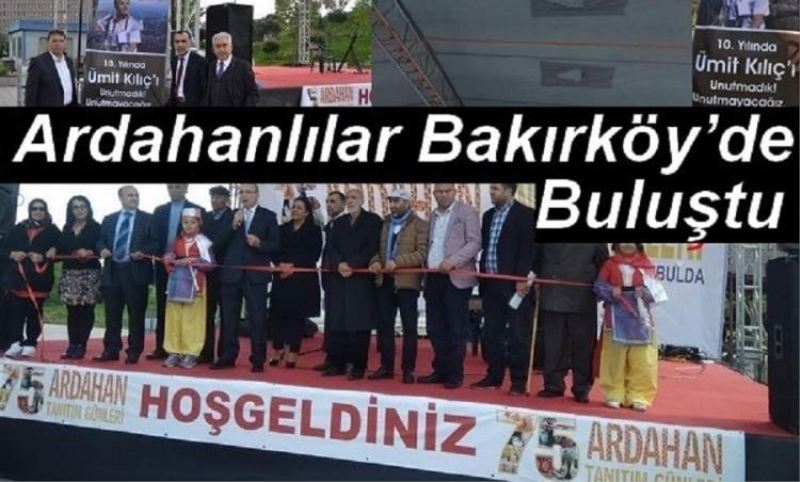Ardahanlilari (ARDAFED) Bakirköy’de Bulusturdu