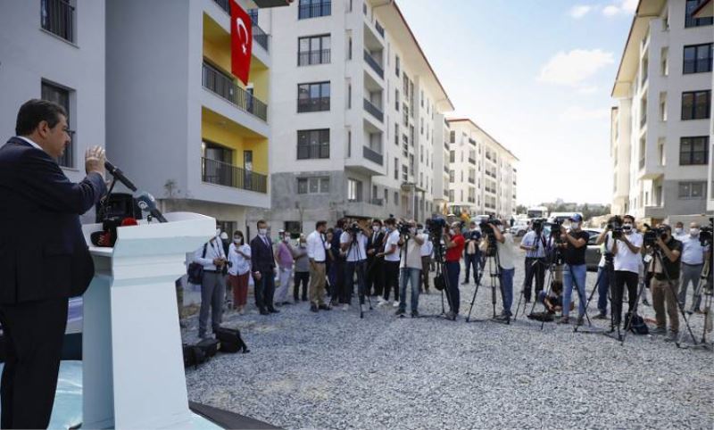 Askeri alandaki Kentsel Dönüsüm Konutlari Tanitildi