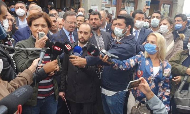 Canan Kaftancioglu" "Arsizlar Istanbullularin malina çökmüsler"