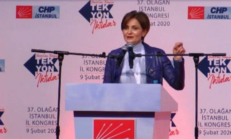 Canan Kaftancioglu yeniden CHP Istanbul Il Baskani